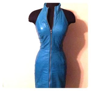 Vintage North Beach Leather dress